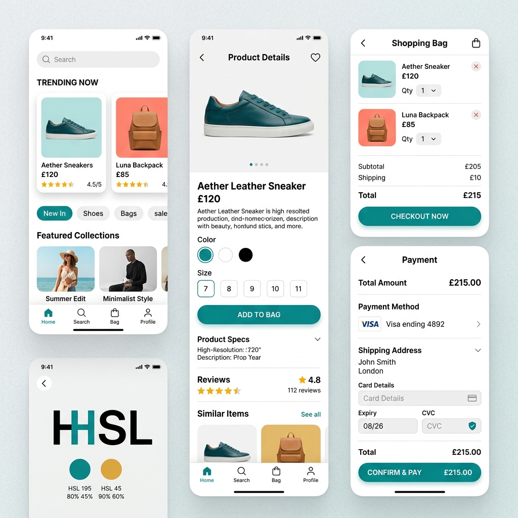 Kabhyan Portfolio - SwiftCart Retail Mobile App